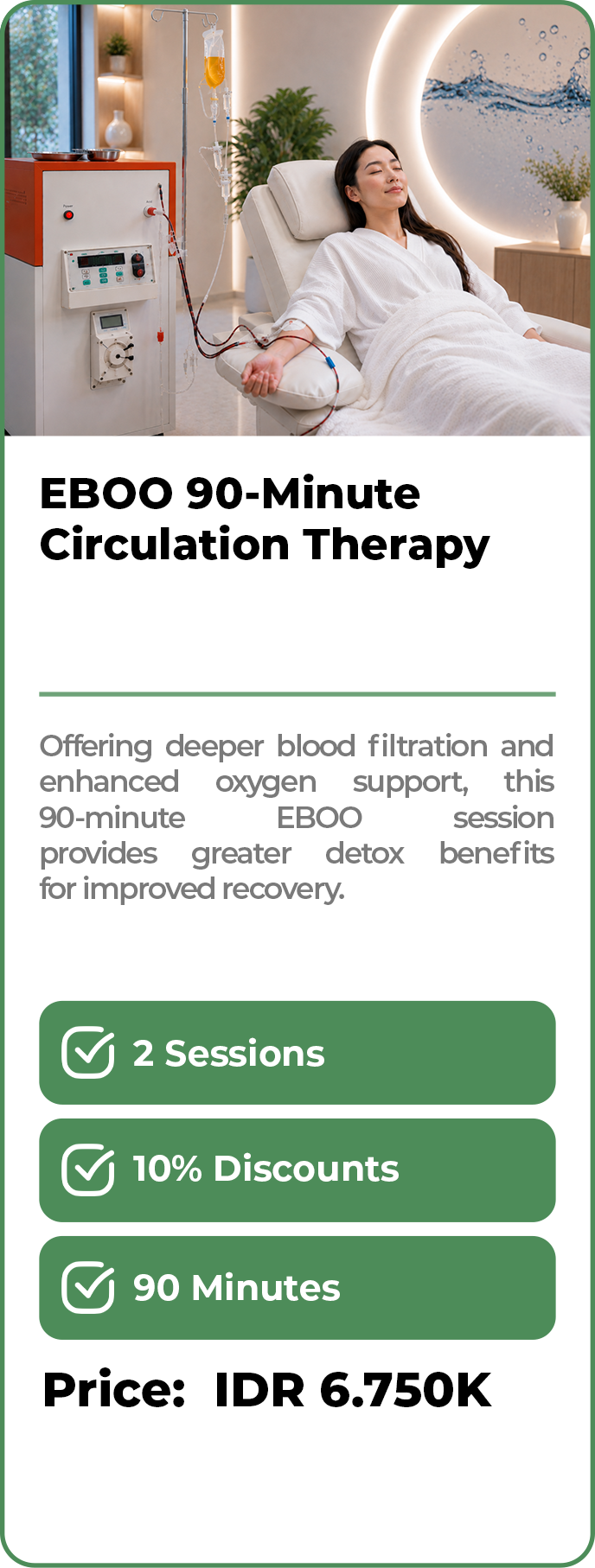 EBOO Therapy